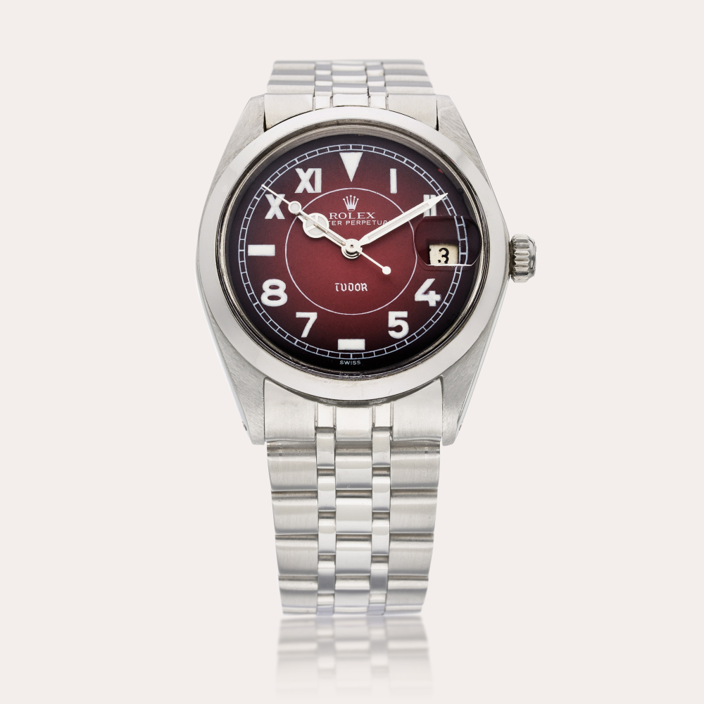 Tudor Reference 9050/0 Oyster Perpetual | A stainless steel automatic wristwatch with date and bracelet, Circa 1985