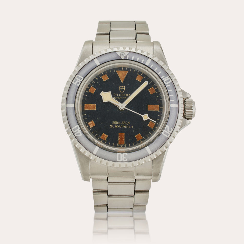 Tudor Reference 7016/0 Submariner ‘Snowflake’ | A stainless steel automatic wristwatch with bracelet, Circa 1970