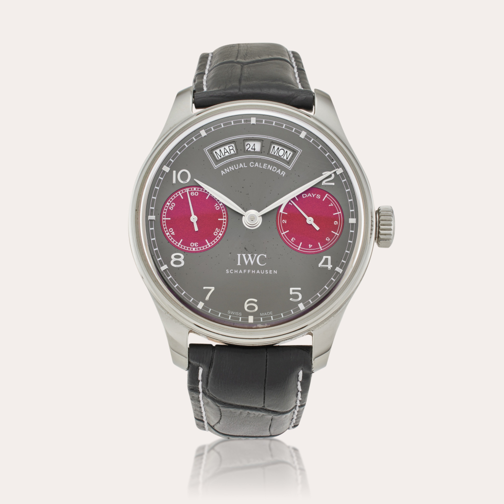 IWC Reference IW5035-06 Portugieser Annual Calendar ‘Tribeca Film Festival 2016’ | A limited edition stainless steel automatic annual calendar wristwatch, Circa 2016