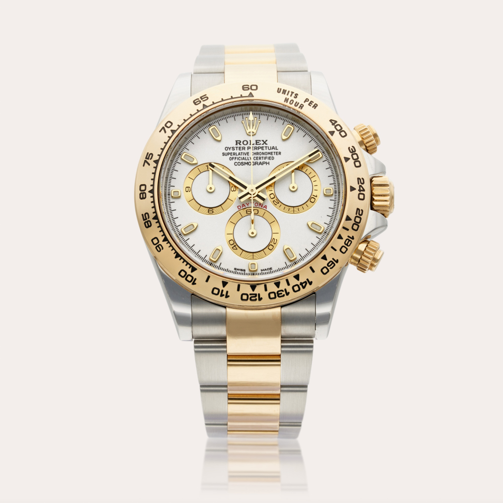 Rolex Reference116503 Daytona | A stainless steel and yellow gold automatic chronograph wristwatch with bracelet, Made for the Winner of 2017 Rolex 24 Daytona race, Circa 2017