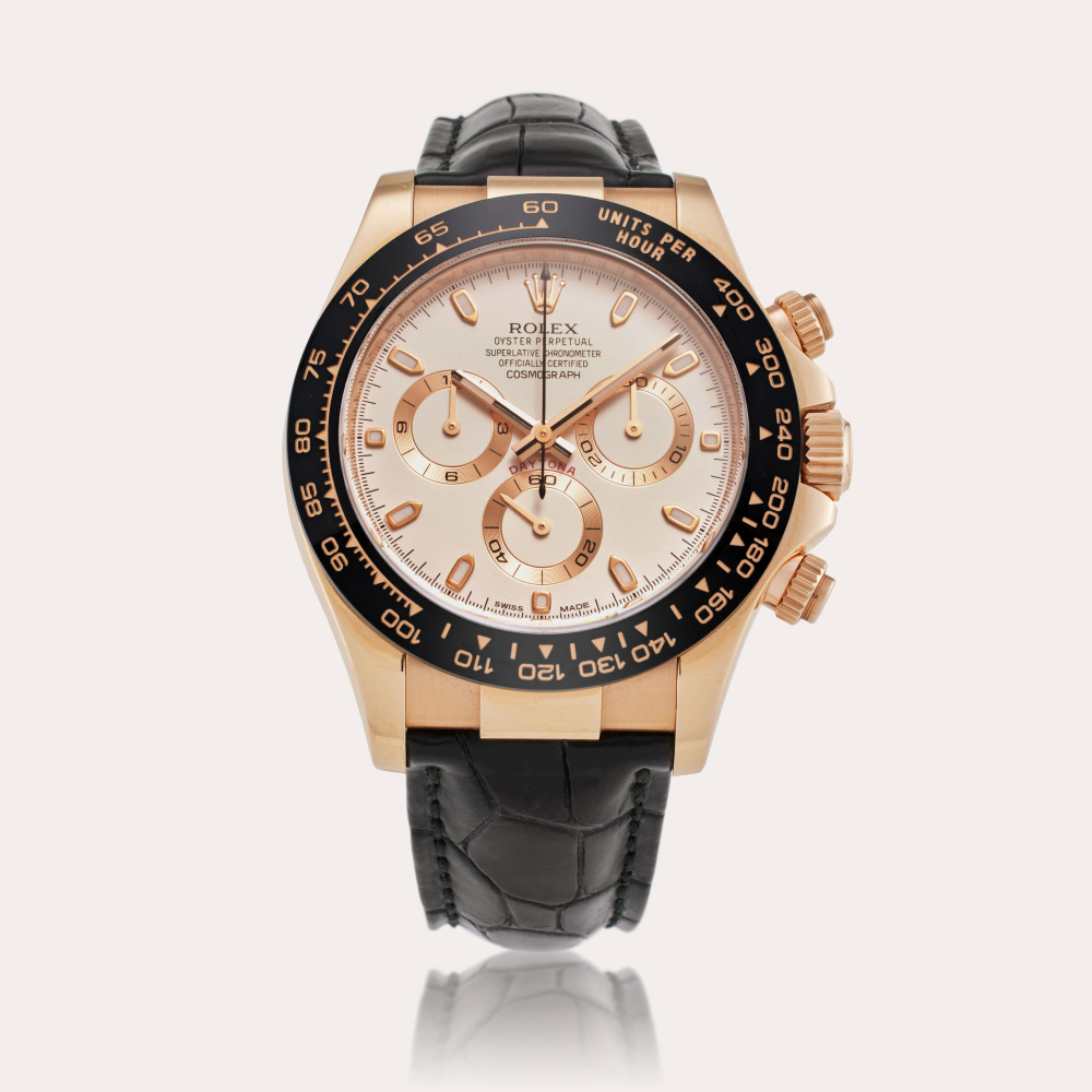 Rolex Reference 116515LN ‘APH Dial’ Daytona | A pink gold automatic chronograph wristwatch, Circa 2013