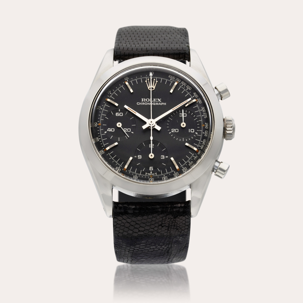 Rolex Reference 6238 ‘Pre-Daytona’ | A stainless steel chronograph wristwatch, Circa 1964