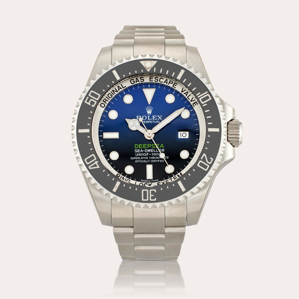 Rolex Reference 116660 Deepsea Sea-Dweller | A stainless steel automatic wristwatch with date and bracelet, Made to Commemorate James Cameron's Deepsea Challenge, Circa 2014