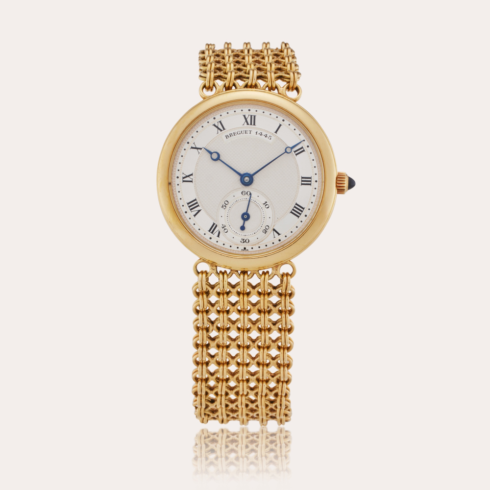 Breguet Reference 3210/2BA106D Classique | A yellow gold bracelet watch, Circa 1986