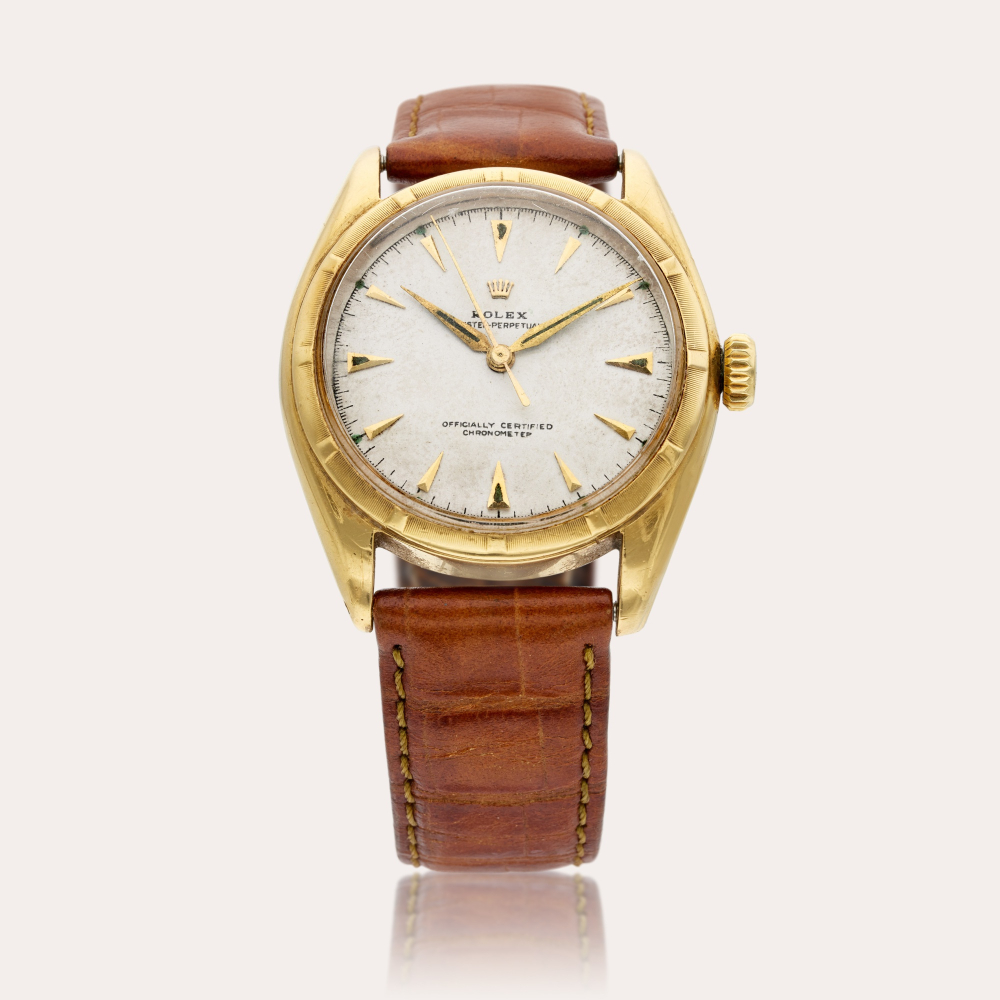 Rolex Reference 6085 Oyster Perpetual | A yellow gold automatic wristwatch, Circa 1955