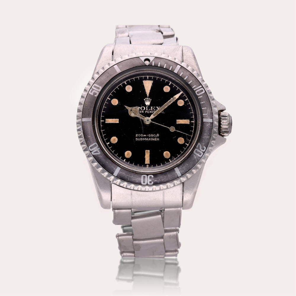 Rolex Reference 5512 Submariner | A stainless steel automatic wristwatch with bracelet, Circa 1961