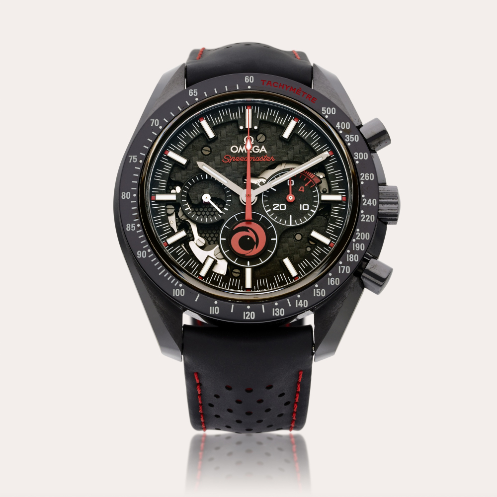Omega Reference 311.92.44.30.01.002 Speedmaster Dark Side of the Moon ‘Team Alinghi’ | A ceramic chronograph wristwatch, Circa 2021