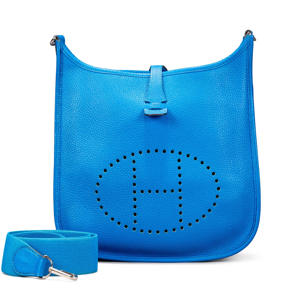 Hermès Bleu Hydra Clémence Evelyne 29 Palladium Hardware, 2012