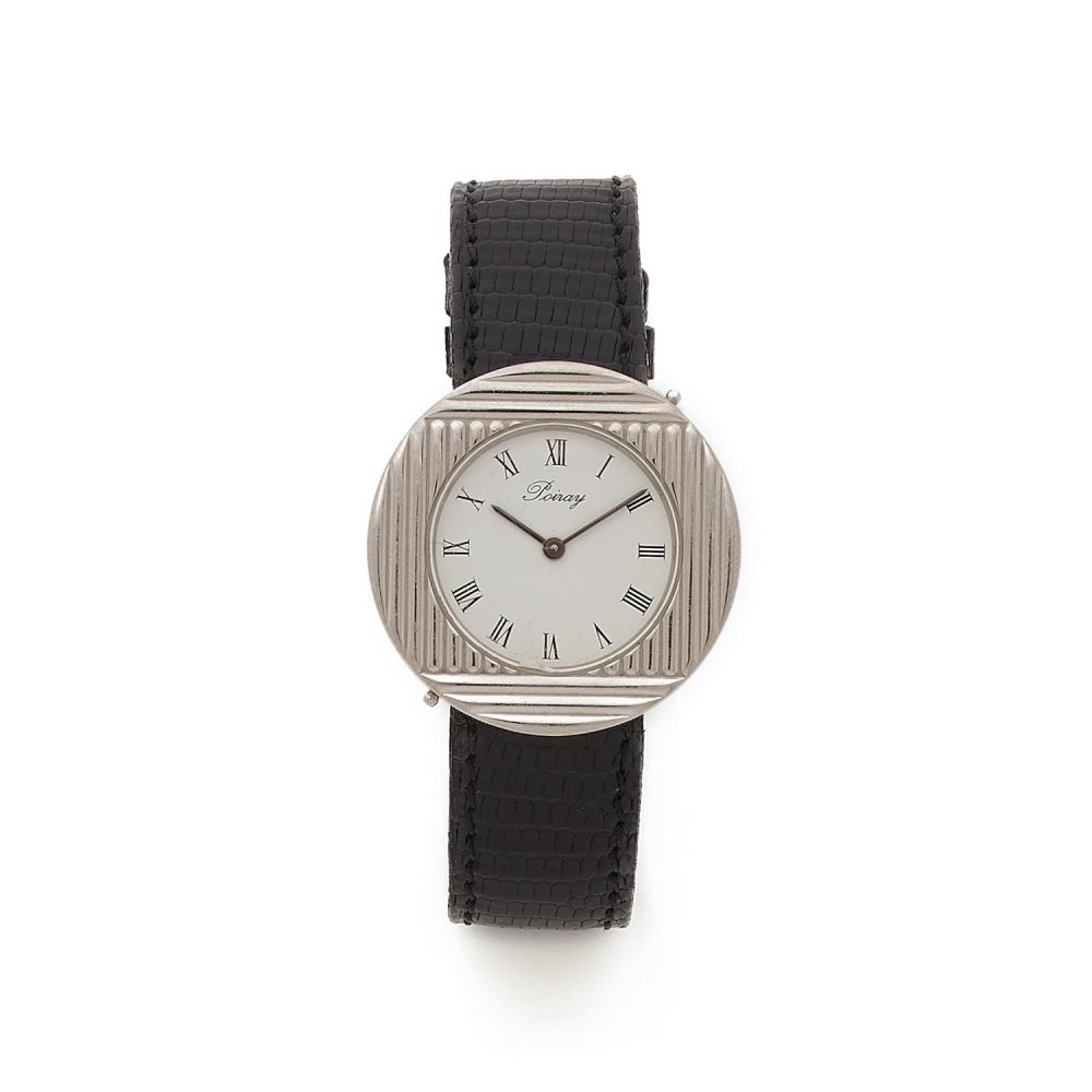 POIRAY MA SECONDE A stainless steel quartz wristwatch by Poiray.