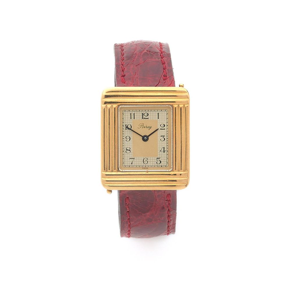 POIRAY MA PREMIERE A gold 18K quartz lady's watch by Poiray.