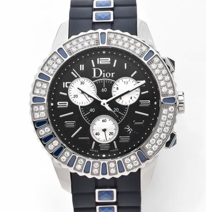 Christal watch dior 