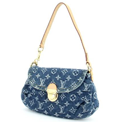 Louis Vuitton 2006 pre-owned Monogram Denim Mini Pleaty Handbag