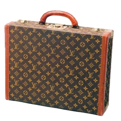Sold at Auction: Louis Vuitton, Louis Vuitton President Classeur Briefcase