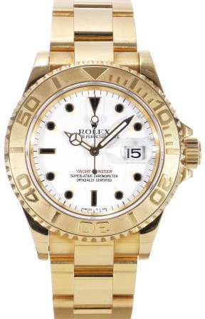 rolex yacht master red second hand