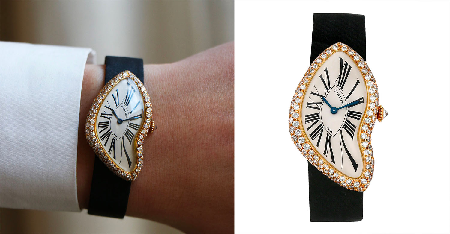 ¡Récord para un Cartier Crash de París!